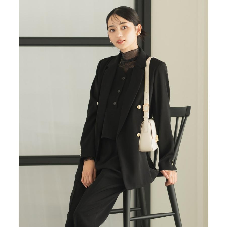 2025SS新作【洗濯機洗い/トールサイズ】ダブルブレストジャケット - 画像 (7)