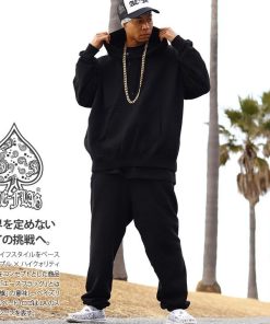 ACEFLAG ACE FLAG 上下セット 長袖 ブランド 無地 大きいサイズ エースフラッグ セットアップ パーカー スウェット 裏パイル スウェットパンツ ビッグシルエット b系