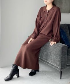 LOWRYS FARM 「LOWRYS FARM」 セットアップ FREE ブラウン レディース