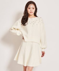 31 Sons de mode 「31 mode」 セットアップ フリー ホワイト レディース