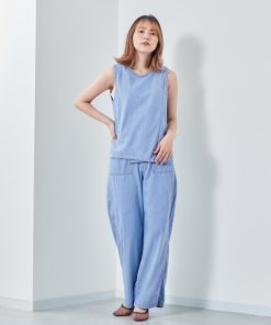 cepo 「cepo」 セットアップ M ライトインディゴブルー レディース