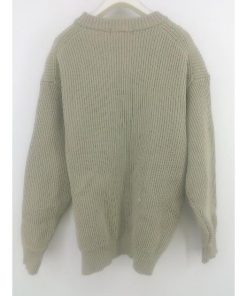 ◇ FREAK'S STORE フリークスストア 長袖 ニット セーター サイズS ベージュ メンズ E