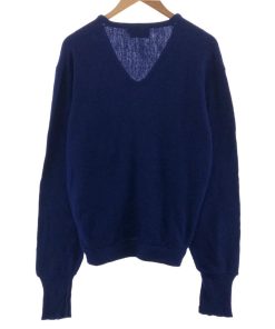 LACOSTE 古着 70年代 ラコステ IZOD Vネック ニットセーター メンズXL相当 ヴィンテージ /eaa380712 【SS2509_30】