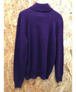 POLO RALPH LAUREN ハーフジップニットセーター パープル [jgg]