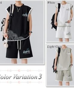 sweet bell セットアップ メンズ 春 夏 ノースリーブ カットソー パンツ 上下 セット ブランド 部屋着 大きいサイズも充実【Men’s セットアップ特集】から↓