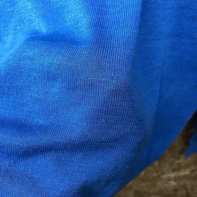 NANO universe ナノユニバース nano・universe ニット 薄手 セーター シンプル 無地 Vネック 長袖 サイズ40 ブルー 青 メンズ - 画像 (2)